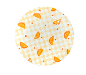 Fresno Oranges Plate