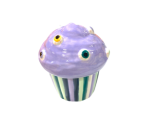 Fresno Eyeball Cupcake