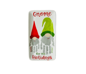 Fresno Gnome Holiday Plate
