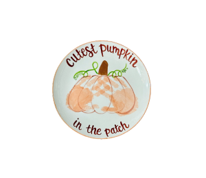 Fresno Cutest Pumpkin Plate