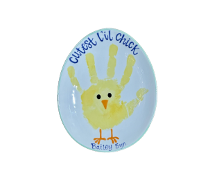 Fresno Little Chick Egg Plate