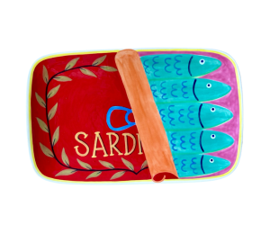 Fresno Sardines Dinner Plate
