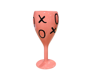Fresno XOXO Wine Glass